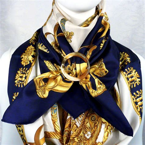 hermes scarf bracelets|used hermes scarves for sale.